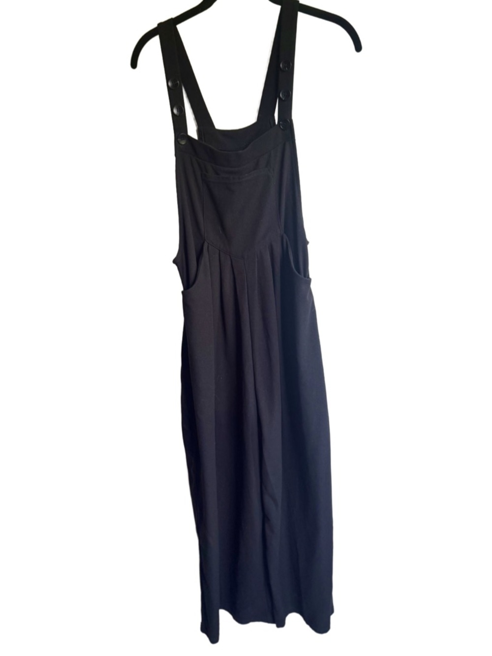 Halara Adjustable Strap Button Multiple Pockets Waffle Casual Overalls